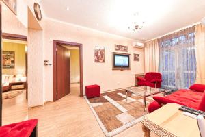 Zona de estar de Chisinau Centre Apartments