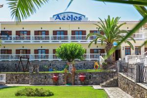 Zahrada ubytování Aeolos Hotel