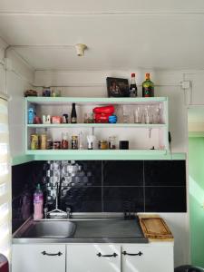 Nhà bếp/bếp nhỏ tại Magic House Patagonia