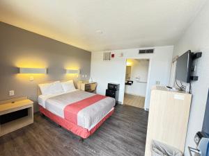 Postel nebo postele na pokoji v ubytování Motel 6-Casper, WY