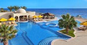 Вид на бассейн в The Oberoi Beach Resort, Sahl Hasheesh или окрестностях