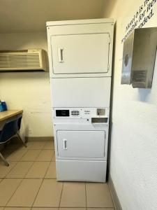 a refrigerator with four drawers in a room at Motel 6-Casper, WY in Casper