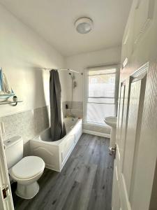 Koupelna v ubytování Blue shell