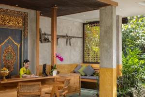 Lobby alebo recepcia v ubytovaní Wana Bucu Villas by Pramana Villas