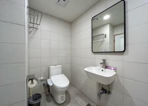 Koupelna v ubytování Yan Bin Hotel