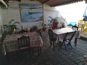 Restaurace v ubytování Pousada Pôr do Sol - Galinhos