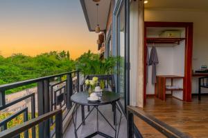 Balkón nebo terasa v ubytování Angkor Rithy Residence