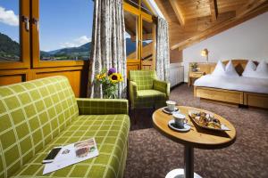 Widok na góry z tego hotelu