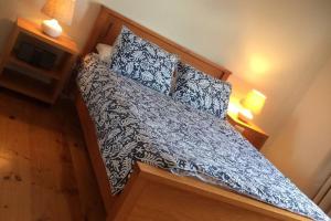 Postel nebo postele na pokoji v ubytování Blue View