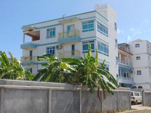 O edifício onde o apartamento está situado