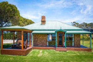 Zahrada ubytování Apollo Bay Cottages- Marriners