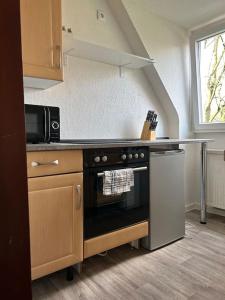 Kjøkken eller kjøkkenkrok på Monteur-Suite ,Appartement AVD 7
