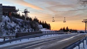 Une petite vue sur le Paradis v zimě