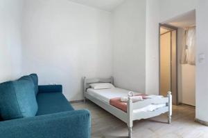 Letto o letti in una camera di Labros Studios