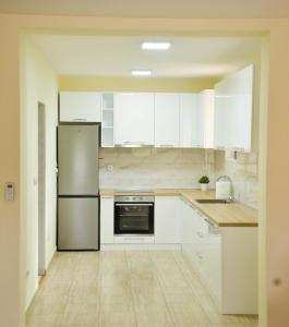 Kuchyň nebo kuchyňský kout v ubytování Ilic House