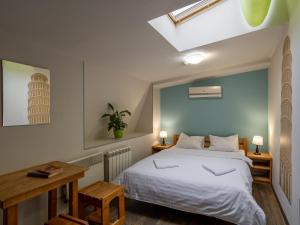Postel nebo postele na pokoji v ubytování DREAM Hostel Kyiv