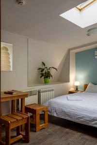 Postel nebo postele na pokoji v ubytování DREAM Hostel Kyiv