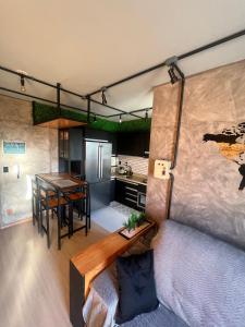 Η κουζίνα ή μικρή κουζίνα στο Apartamento Centro Venâncio Aires