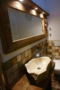 Agriturismo Baita De L'ALL的一间浴室