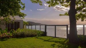 a house with a view of the water at Lindo Coliving a Beira Mar no João Paulo in Florianópolis