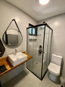 Koupelna v ubytování Villa Julião