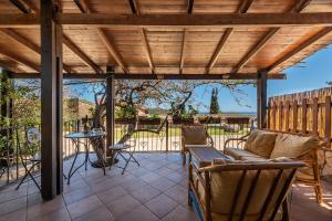 Μπαλκόνι ή βεράντα στο Villa Allegra PANORAMICA 150 mt dal mare