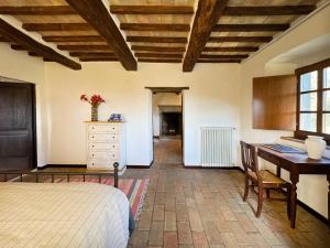 Postel nebo postele na pokoji v ubytování Bio Agriturismo Il Vigno