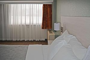Quality Inn & Suites East Syracuse - Carrier Circle客房内的一张或多张床位
