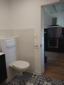 Kuchyň nebo kuchyňský kout v ubytování Gîte d'Hublange