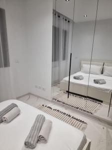 Koupelna v ubytování S+1 très haut standing avec piscine et fitness