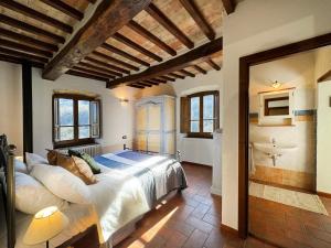 Postel nebo postele na pokoji v ubytování Bio Agriturismo Il Vigno + 37 fotografií