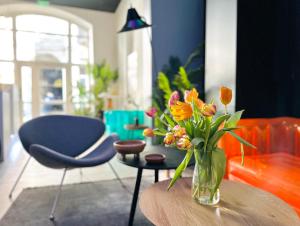 Posezení v ubytování Butik Art Hotel