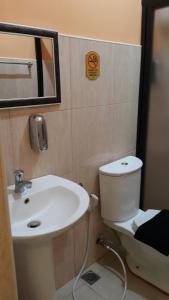 Koupelna v ubytování HOTEL BNL