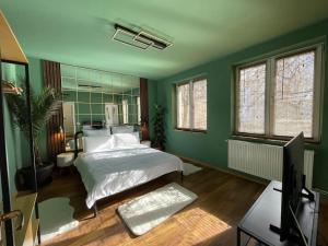 Katil atau katil-katil dalam bilik di Green Serenity