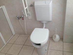 Koupelna v ubytování Hotel Belforte