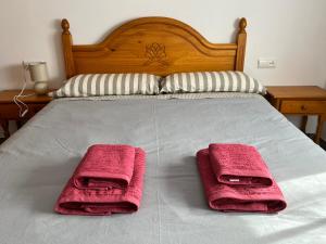 Postel nebo postele na pokoji v ubytování Apartamento La Ermita