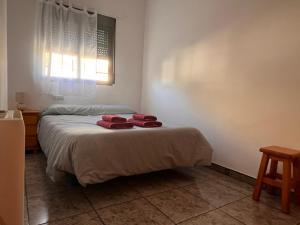 Postel nebo postele na pokoji v ubytování Apartamento La Ermita