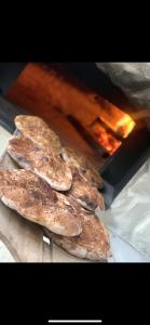 a group of breads cooking in an oven at Boutique Hotel Akvilla in Sarigerme