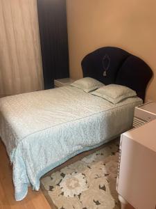 Säng eller sängar i ett rum på Квартира в центре Стамбула