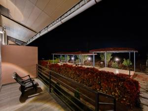 Balkón nebo terasa v ubytování Vayu Resort - Kas Pathar