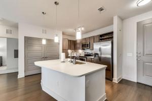 ALL034 - Luxe 2BD 2BA Apt in Allen的厨房或小厨房