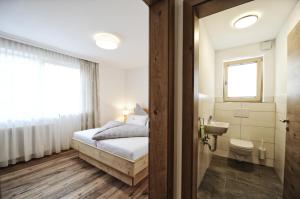 Koupelna v ubytování Appartements Rosenhof