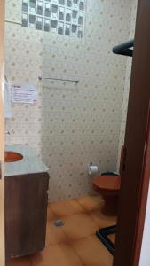 Ванная комната в Hostel My Place Hospedaria