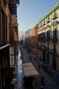 A general view of Palermo or a view of the city taken from a panziókat