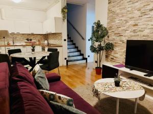 Posezení v ubytování Nova Galerija Studio Vita i Apartman Sara -parking in garage
