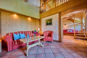 Posezení v ubytování Hotel Happinger Hof