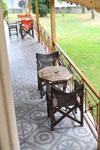 Balkón nebo terasa v ubytování Guesthouse Agnandi