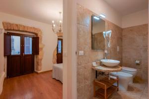 Koupelna v ubytování Baco B&B