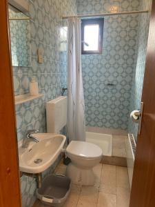 Koupelna v ubytování Apartments Šimić