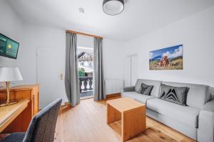 Posezení v ubytování Weidegg - Hotel Garni